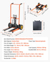 VEVOR Hydraulic Material Lift Winch Stacker - detail view 3