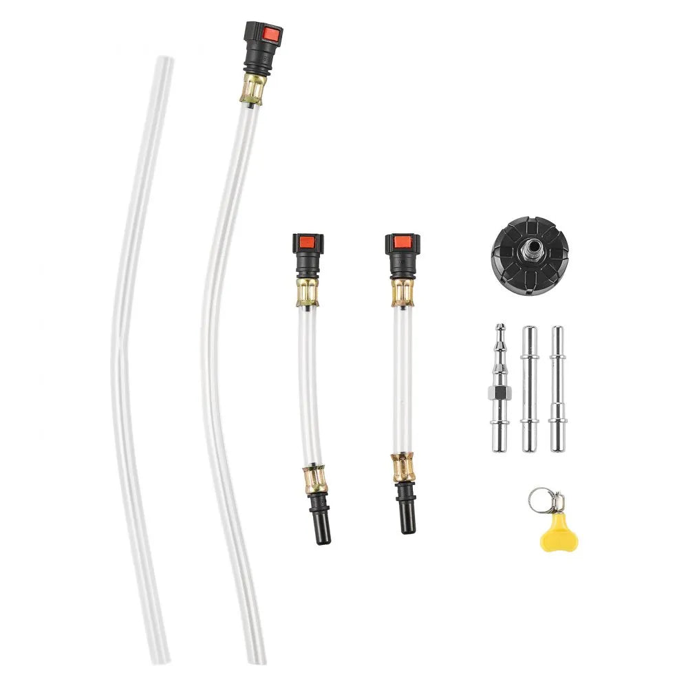 VEVOR 1500CC Fluid Extractor, Manual Automotive Fluid Pump Extractor, Oil Syringe with Long Hose and Extension Tubes Easy Oil Change, Suction Pump for Lawn Mowers Cars Ships Golf Carts Motorcycles