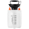 VEVOR Transmission Fluid Pump, 3 L Capacity, Manual Fluid Transfer Pump with 47 in Long Horse & HDPE Tank, Transmission Oil Pump with PTFE Tape, Manual Automotive Oil Filling System for Cars, Boats