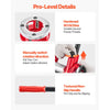 VEVOR Ratchet Pipe Threader Kit with 7 Dies, 3/8" NPT to 2" NPT Manual Ratcheting Pipe Threading Tool, Portable Pipes Threader Set with Toolbox for Plumbing Installation & Repair