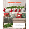 VEVOR Christmas Garland, 9-FT Realistic Norfolk Pine Garland, Evergreen Real Touch Artificial Faux Greenery Garlands, for Holiday Indoor Outdoor Xmas Decoration on Table, Mantel, and Fireplace