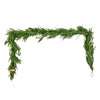 VEVOR Christmas Garland, 9-FT Realistic Norfolk Pine Garland, Evergreen Real Touch Artificial Faux Greenery Garlands, for Holiday Indoor Outdoor Xmas Decoration on Table, Mantel, and Fireplace