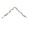 VEVOR Christmas Garland, 6.6-FT Realistic Greenery Decorated with Vines, Olive Leaves, and Berries, Evergreen Faux Garlands with Light String for Indoor Outdoor Xmas Decoration on Mantel Fireplace