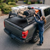VEVOR Retractable Tonneau Cover 5.5FT Hard Truck Bed Cover Manual Retract, Compatible with 2015-2026 F-150 5.5FT Bed (67.1"), Waterproof Aluminum Frame, T-Slot & Double Lock Key for Outdoor Trips