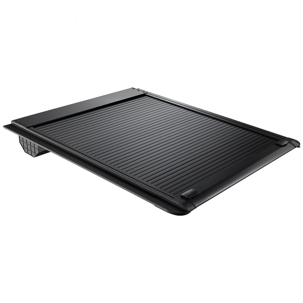 VEVOR Retractable Tonneau Cover 6.8FT Hard Truck Bed Cover Manual Retract, Compatible with 2017-2026 Ford F-250/350 Super Duty 6.8FT Bed (81.9"), Waterproof Aluminum Frame, T-Slot & Lock Key for Trips