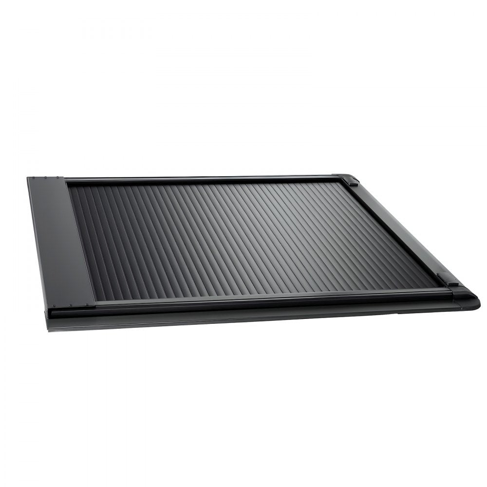 VEVOR Retractable Tonneau Cover 6.8FT Hard Truck Bed Cover Manual Retract, Compatible with 2017-2026 Ford F-250/350 Super Duty 6.8FT Bed (81.9"), Waterproof Aluminum Frame, T-Slot & Lock Key for Trips