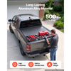 VEVOR Retractable Tonneau Cover 5.7FT Hard Truck Bed Cover Manual Retract, Compatible with 2009-2026 Ram 1500 New Body, 2019-2024 Classic 5.7FT Bed (67.4"), Waterproof Aluminum, Lock Key for Trips