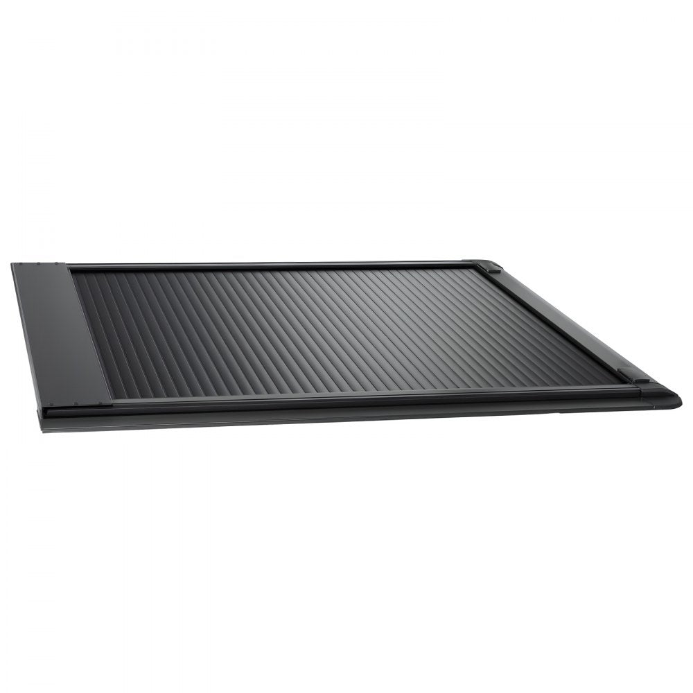 VEVOR Retractable Tonneau Cover 5.7FT Hard Truck Bed Cover Manual Retract, Compatible with 2009-2026 Ram 1500 New Body, 2019-2024 Classic 5.7FT Bed (67.4"), Waterproof Aluminum, Lock Key for Trips