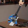 VEVOR 5" Manual Hand Plate Shear for Metal Sheet Processing, HS-5 Benchtop Cutter with Q235 Material, for Crafts Thick Steel Crafting, Heavy Duty Roll Press Machine for Builders, DIY Enthusiasts