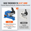 VEVOR 8" Manual Hand Plate Shear for Metal Sheet Processing, HS-8 Benchtop Cutter with Q235 Material, for Crafts Thick Steel Crafting, Heavy Duty Roll Press Machine for Builders, DIY Enthusiasts