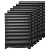VEVOR Paper Blinds, 6 Pack, 36 in x 72 in, Temporary Blackout Pleated Paper Shades, No Tools No Drilling, Pleated Blinds with Adhesive, Easy to Cut and install, for Indoor Windows, Kitchen, Bedroom