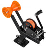 VEVOR Boat Trailer Winch Stand with Roller, 3500 lbs, 20ft Orange Polyester Strap, Boat Winch Mount, for 2-3 Inches W x 3-4 Inches H Trailer Tongue, Fit for Jet Ski, Sailboat, Speedboat