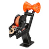 VEVOR Boat Trailer Winch Stand with Roller, 3500 lbs, 20ft Orange Polyester Strap, Boat Winch Mount, for 2-3 Inches W x 3-4 Inches H Trailer Tongue, Fit for Jet Ski, Sailboat, Speedboat