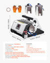 VEVOR Tumbler Heat Press Machine, 30 oz and 40 oz Mug Press, Fast and Even Heating, with Tape, Gloves, Easy Temp and Time Setting, Heat Transfer for Sublimation Tumblers, Cups, Mugs, Black and White