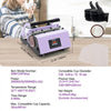 VEVOR Tumbler Heat Press Machine, 11-30oz Mug Press, Heat Up Fast and Even, Tumbler Press with Sublimation Paper, Tape and Gloves, Temp and Time Setting, for Sublimation Tumblers, Cups, Mugs, Purple
