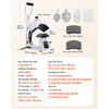 VEVOR Hat Heat Press Machine, with 2 Interchangeable Platens and Caps Stretcher, Precise Temperature & Time Control, Heat Press for Hats and Caps, for HTV Iron On and Sublimation Projects, White