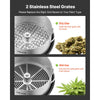 VEVOR Manual Bud Leaf Trimmer, 12 in Reaper Bowl Bud Trimmer with Stainless Steel Blades, Visual Cutting , Wet & Dry Hydroponic Cutting Machine with Tray, Twisted Spin Cut for Plant Buds Flowers