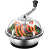 VEVOR Bud Leaf Bowl Trimmer, 13 in Manual Bud Trimmer, with Sharp Stainless Steel Blades, Visual Cutting, Wet & Dry Hydroponic Cutting Machine, Twisted Spin Cut for Plants Leaves Buds Flowers
