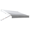 VEVOR Manual RV Awning Complete Kit, 10.12FT Retractable RV Awning with Aluminum Alloy Frame & Waterproof PVC Fabric, Outdoor Camping Trailer Awnings Fit Most RVs (10FT Type, Gradient Gray)