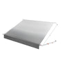 VEVOR Manual RV Awning Complete Kit, 10.12FT Retractable RV Awning with Aluminum Alloy Frame & Waterproof PVC Fabric, Outdoor Camping Trailer Awnings Fit Most RVs (10FT Type, Gradient Gray)