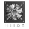 VEVOR 10 Inch Exhaust Fan, 988 CFM High Velocity Wall Mount Vent Fan with On/Off Control, Low Consumption, Portable Ventilation Extractor for Attic,Garage,Basement,Workshop,Kitchen, Chicken Coop,Black