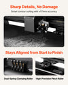 VEVOR contour cutting accuracy and pinch roller stability features