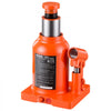 VEVOR Hydraulic Bottle Jack 12 Ton (26455.5 lbs) 5.98"-10.71" Lifting Range, for Heavy-Duty Pickup, Medium-Duty Truck, RV, Auto Repair and House Lift, Welded Jack with 3-Section Long Handle, Orange