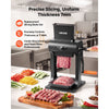 VEVOR 2-in-1 Manual Meat Tenderizer & Beef Jerky Slicer Steak Turkey Pork, Commercial Meat Tenderizer Machine, with Clamp, 5.8 in Feed Port, 2 Sets of Stainless Steel Blades, Aluminum Construction