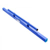 VEVOR Concrete Screed 48 in Length Manual Screed Board Aluminum Alloy Blue, Built-in Bubble Level, Powder-coated Finish, Lightweight Paver Leveling Tool for Patio, Sidewalk, Garage Floor Finishing