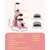 VEVOR Hat Heat Press Machine, with 2pcs Interchangeable Platens, Precise Temperature and Time Control, Hat Press for HTV Iron On and Sublimation Projects, for Caps, Headbands, Cuffs, Face Masks, Pink