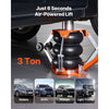 VEVOR Air Jack, 3 Ton/6613 lbs Triple Bag Air Jack, Airbag with Support Rod, Lift Up to 18.5 inch with Heightened Column & Adjustable Handle, 1-6 s Fast Lifting Pneumatic for Car, SUV, Pickup Truck