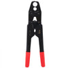 VEVOR PEX Crimping Tool, Dual Head Combo PEX Crimper Tool for 1/2" and 3/4" PEX Copper Crimp Rings, Compact Plumbing Crimp Tool with Go/No-Go Gauge, Well-Polished Jaw, Meets ASTM F1807 Standards