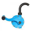VEVOR Drum Pump 4-6.7 GPM Flow Polypropylene Rotary Barrel Pump Hand Crank, Fits 15 to 55 Gallon Drums, Hand-Operated with Suction Tube, Rapid Transfer of Water, Diesel, Kerosene, Mild Acids & Alkalis