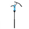 VEVOR Drum Pump 10 oz per Stroke PP Hand Operated DEF Pump Blue + Black, Fits 15 to 55 Gallon Drums & Barrels, with Telescoping Suction Tube, Transfers Water, Diesel, Kerosene, Mild Acids & Alkalis