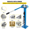 VEVOR YP-38 Metal Bender 1"-3" Flat Bar Square Rod Bending 7 Dies w/ Floor Stand