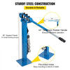 VEVOR YP-38 Metal Bender 1"-3" Flat Bar Square Rod Bending 7 Dies w/ Floor Stand