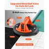 VEVOR Vacuum Suction Cup, 8-Inch Vacuum Glass Lifter with ABS Handle, 400 lbs Max Lifting Capacity Tile Suction Cup Tool with Carrying Case for Lifting Large Tile, Granite, Drywall, Windows (2-Pack)