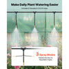 VEVOR Walk-in Tunnel Greenhouse, 15 x 7 x 7 ft Hoop House Greenhouse Tunnel with Watering System, Plant Hot House with Steel Frame, PE Cover, Roll-Up Zipper Door and 8 Windows for Outdoors, Green