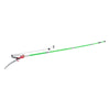 VEVOR Manual Pole Saw, 3.87-27 ft Extendable Pole Tree Pruner with Scissors, Sharp 65Mn Steel Blade, Lightweight Fiberglass Handle Pole, for High Branch Trimming, Pruning Tool for Palms and Shrubs