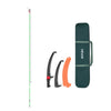 VEVOR Manual Pole Saw, 3.87-27 ft Extendable Pole Tree Pruner with Scissors, Sharp 65Mn Steel Blade, Lightweight Fiberglass Handle Pole, for High Branch Trimming, Pruning Tool for Palms and Shrubs