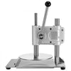VEVOR Manual Pizza Dough Press Machine, 9.5 inch Pizza Pastry Press Plate, Stainless Steel Bread Presser, Commercial Chapati Sheet Crust Maker, Forming Machine with Handle and 100 Pcs Parchment Paper