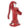 VEVOR Well Hand Pitcher Pump, 25 ft Maximum Lift, Antique Cast Iron Manual Hand Water Pump, NPT 1-1/4 in Connection, Easy Installation, Old Fashioned for Outdoor Garden, Pond, Backyard, Farm, Red