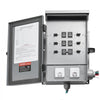 VEVOR Manual Transfer Switch, 30-Amp 6-Circuit, Prewired Generator Transfer Switch Kit with NEMA L14-30P Power Inlet Box, Double-Throw Switch, NEMA 3R, Mechanical Watt Meter, for 7500W Generators