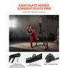 VEVOR Punching Bag Stand, Steel Heavy Duty Workout Equipment, Boxing Punching Bag Stand, Holds Up to 140 lbs, Freestanding Sandbag Rack with Weighted Base, Training Equipment for Home Gym Fitness