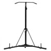 VEVOR 2 in 1 Punching Bag Stand, Steel Heavy Duty Workout Equipment, Adjustable Height Boxing Punching Bag Stand with Pull Up Bar, Freestanding Sandbag Rack, Holds Up to 140 lbs, for Home Gym Fitness