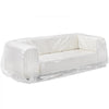 VEVOR Plastic Couch Cover, 4 Mil Thickened Sofa Cover for Moving, Heavy-Duty Clear Couch Cover with Wide Opening Design, Wear-Resistant & Waterproof Plastic Shield Covers for Couch, 92 x 62 x 42 inch