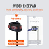VEVOR Drywall Stilts, 24''-40'' Adjustable Aluminum Tool Stilts with Protective Knee Pads, Durable and Non-slip Work Stilts for Sheetrock Painting, Walking, Taping, Black
