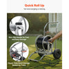 VEVOR Water Hose Reel Cart, 200/300ft High-Pressure Garden Hose Cart, Hoses Reel Carts with Two Wheels, Handle & Heavy-Duty Mesh Storage Basket, Dual-Purpose Portable Hoses Reels for Garden, Car, Pet