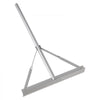 VEVOR Landscape Rake, 60 inch Handle 20 inch Wide Head, Large Heavy Duty Aluminum Landscaping Level, Asphalt Rake Tool for Asphalt & Land Leveling, Concrete Paving, Sand Flattening, No Teeth