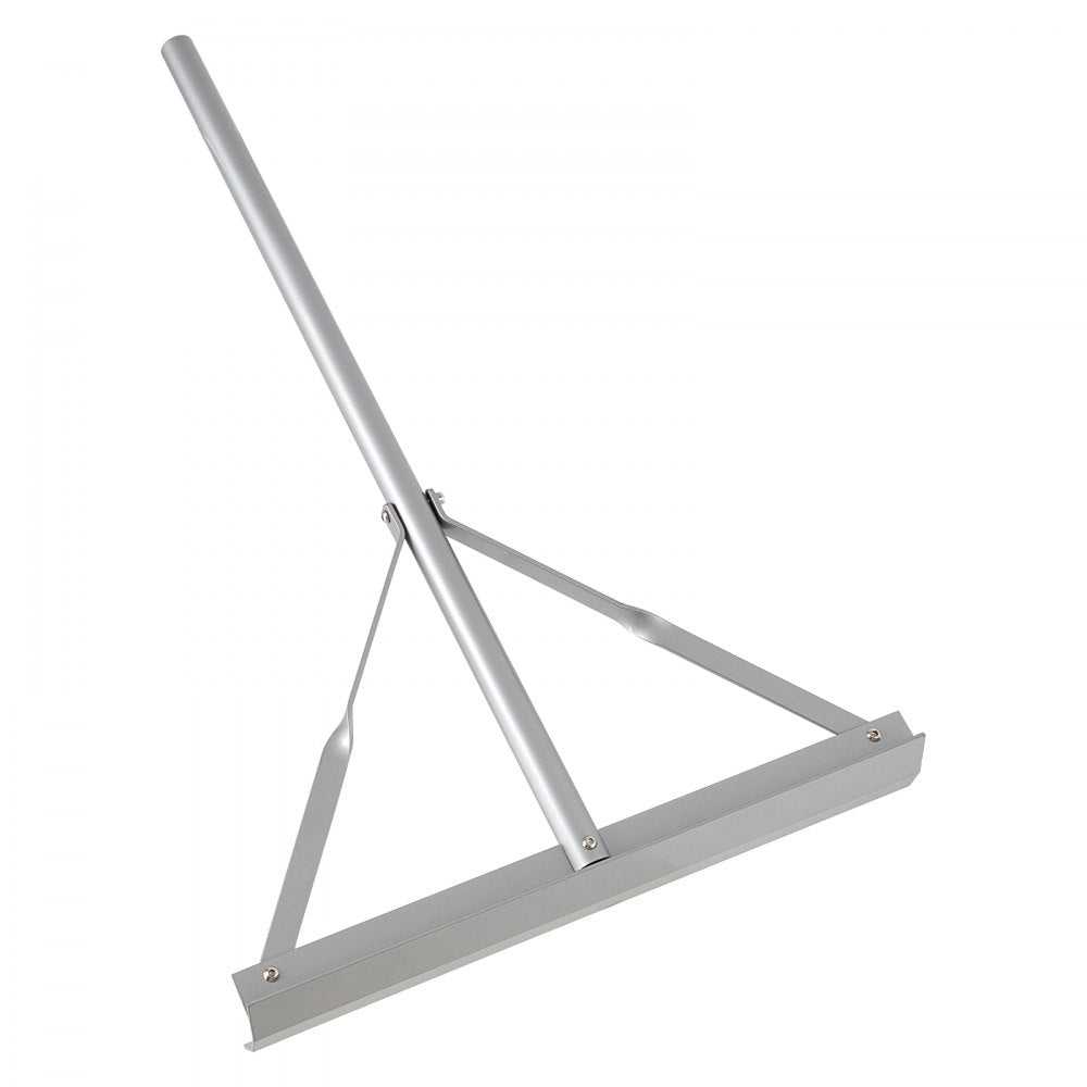 VEVOR Landscape Rake, 60 inch Handle 20 inch Wide Head, Large Heavy Duty Aluminum Landscaping Level, Asphalt Rake Tool for Asphalt & Land Leveling, Concrete Paving, Sand Flattening, No Teeth